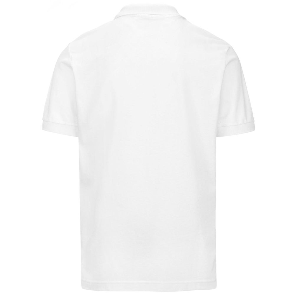 Kids' Kappa Logo Holiver Mss Polo Shirt White | 458310-LNY