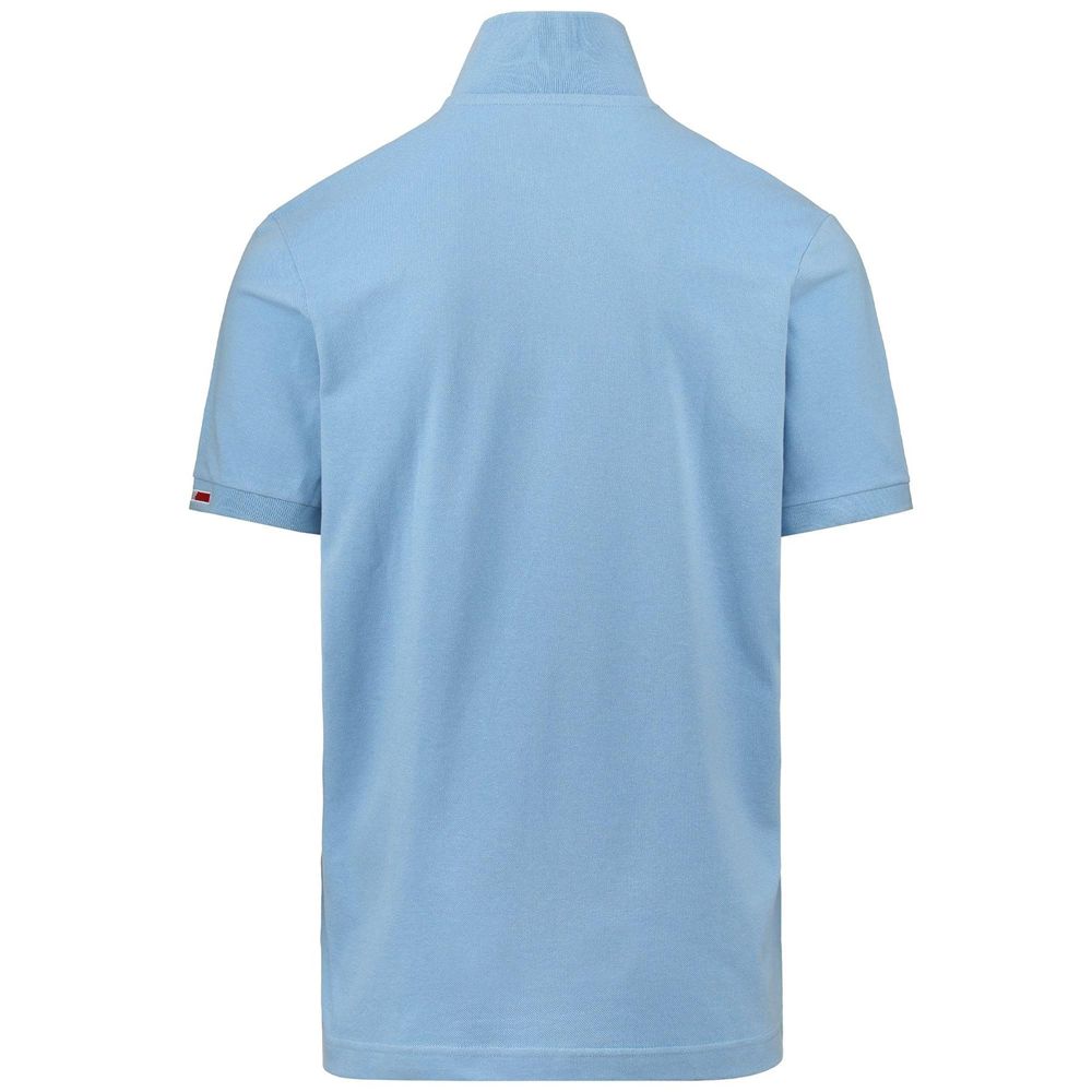 Kids' Kappa Logo Maltaxita Mss Polo Shirt Blue | 354186-LYX