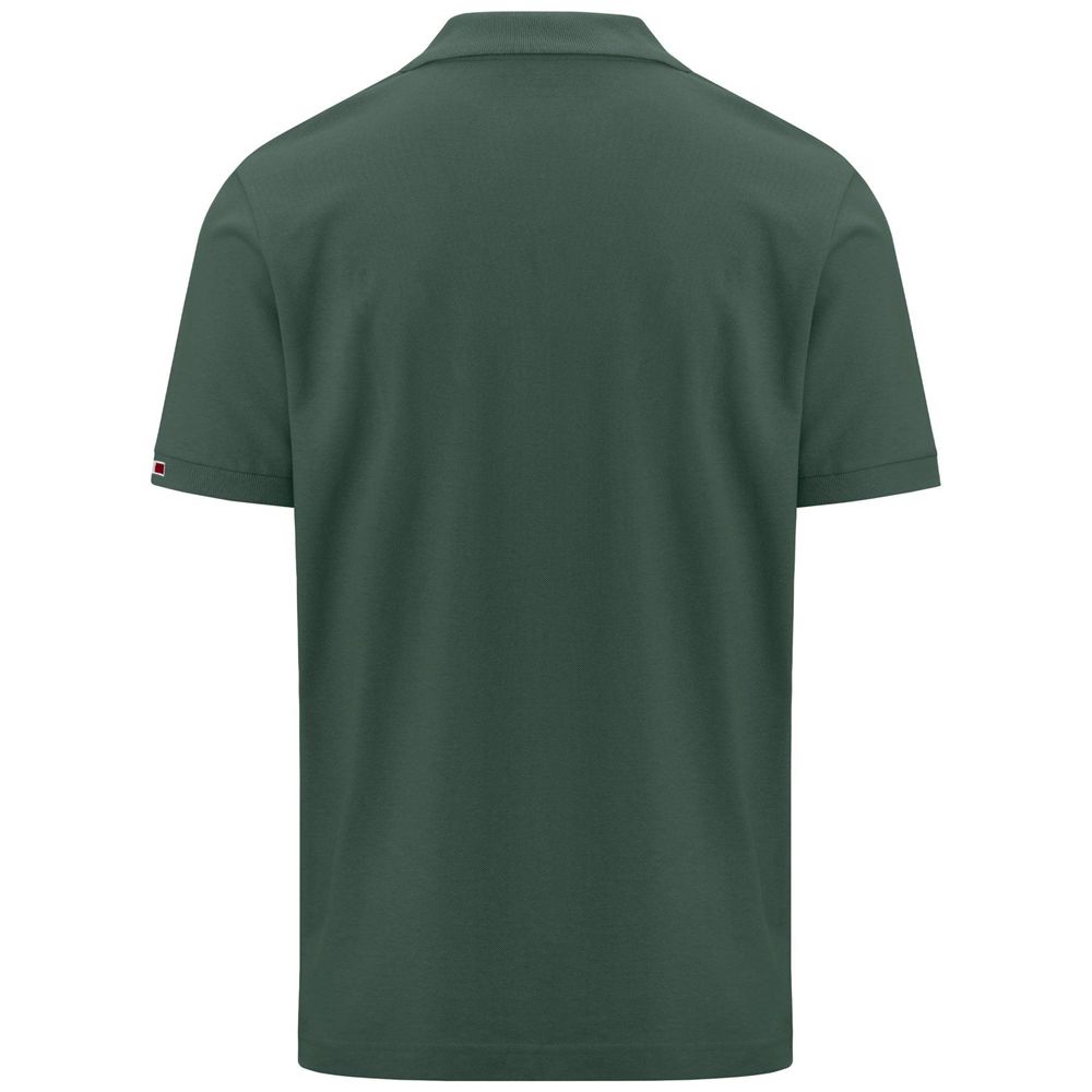 Kids' Kappa Logo Maltaxita Mss Polo Shirt Green | 465230-WFN