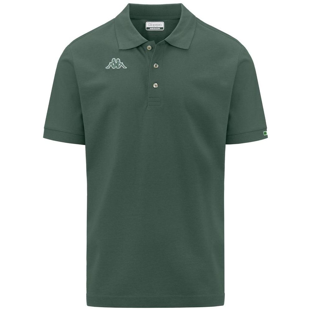 Kids\' Kappa Logo Maltaxita Mss Polo Shirt Green | 465230-WFN