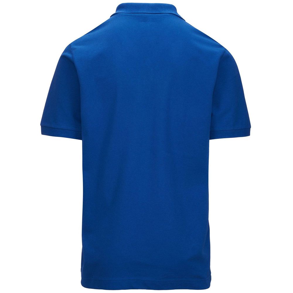 Kids' Kappa Logo Sharas Mss Polo Shirt Blue | 476132-MWP