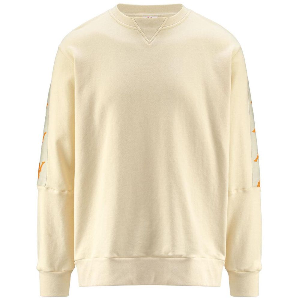 Men Kappa 222 Banda 10 Eniko Sweater Beige | 804729-WXR