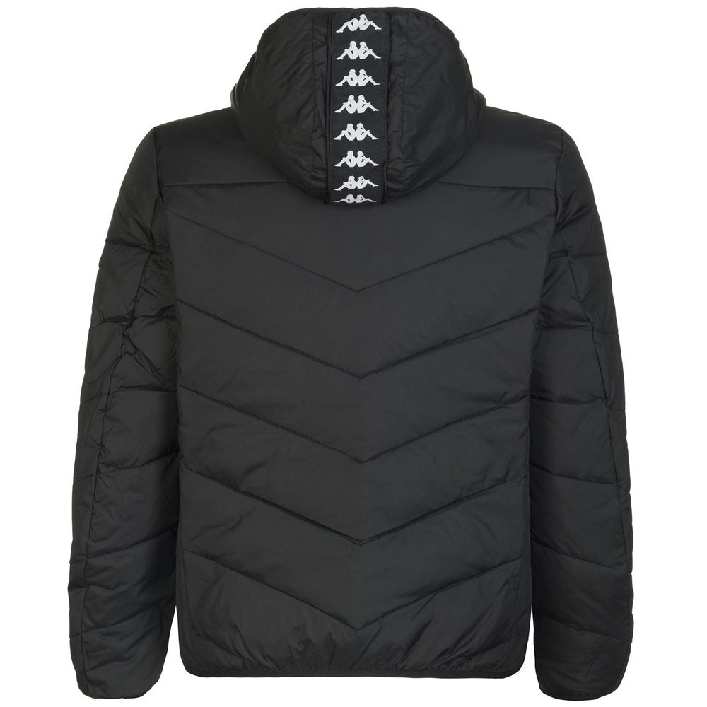 Men Kappa 222 Banda Amarit Jacket Black | 316075-EYR