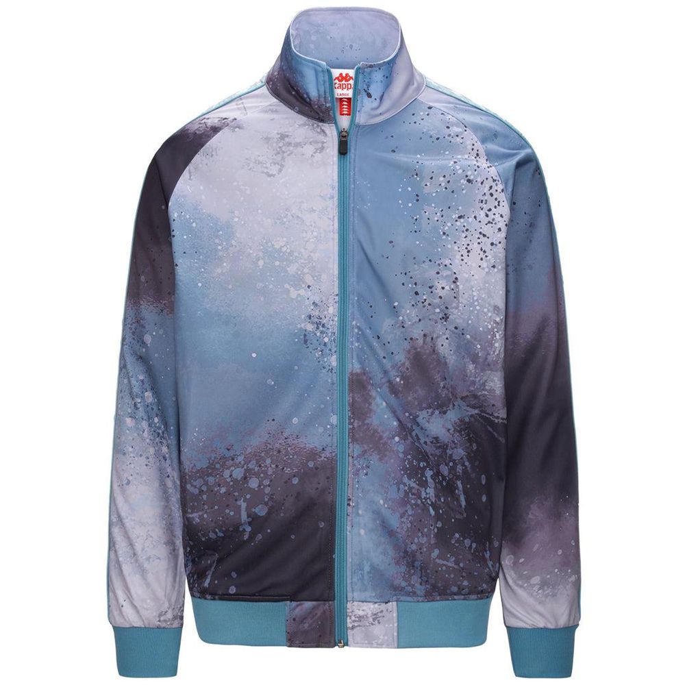 Men Kappa 222 Banda Anniston 2 Graphik Jacket Blue | 873524-WLU