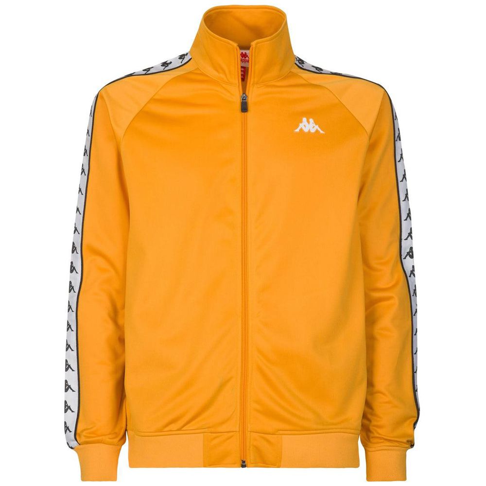 Men Kappa 222 Banda Anniston Slim Jacket Yellow | 450836-MWL