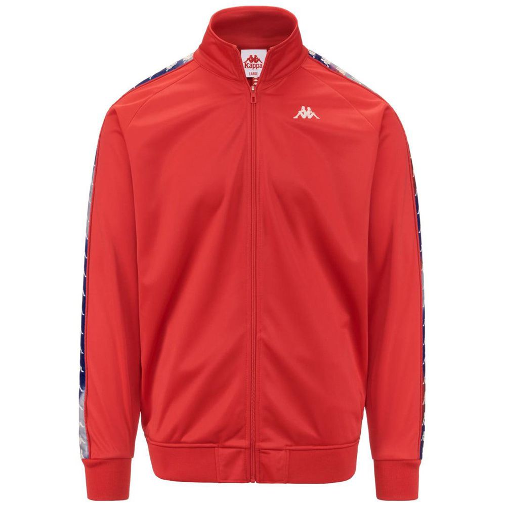 Men Kappa 222 Banda Annistongt Jacket Red | 857461-XJE