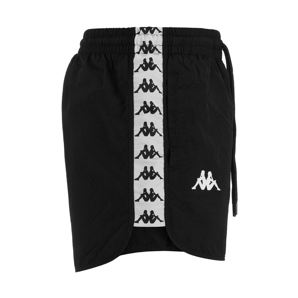 Men Kappa 222 Banda Cali Swimwear Black | 230981-GXP