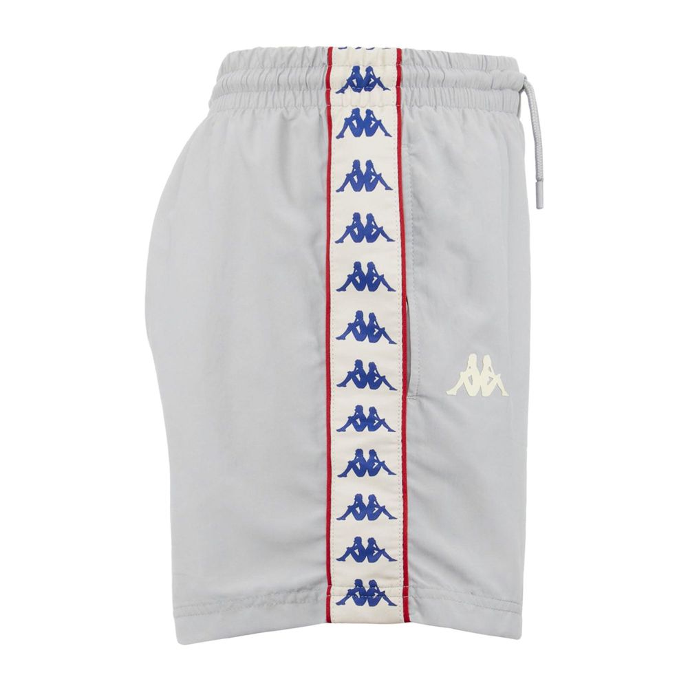 Men Kappa 222 Banda Coney Swimwear Grey | 541796-SKE