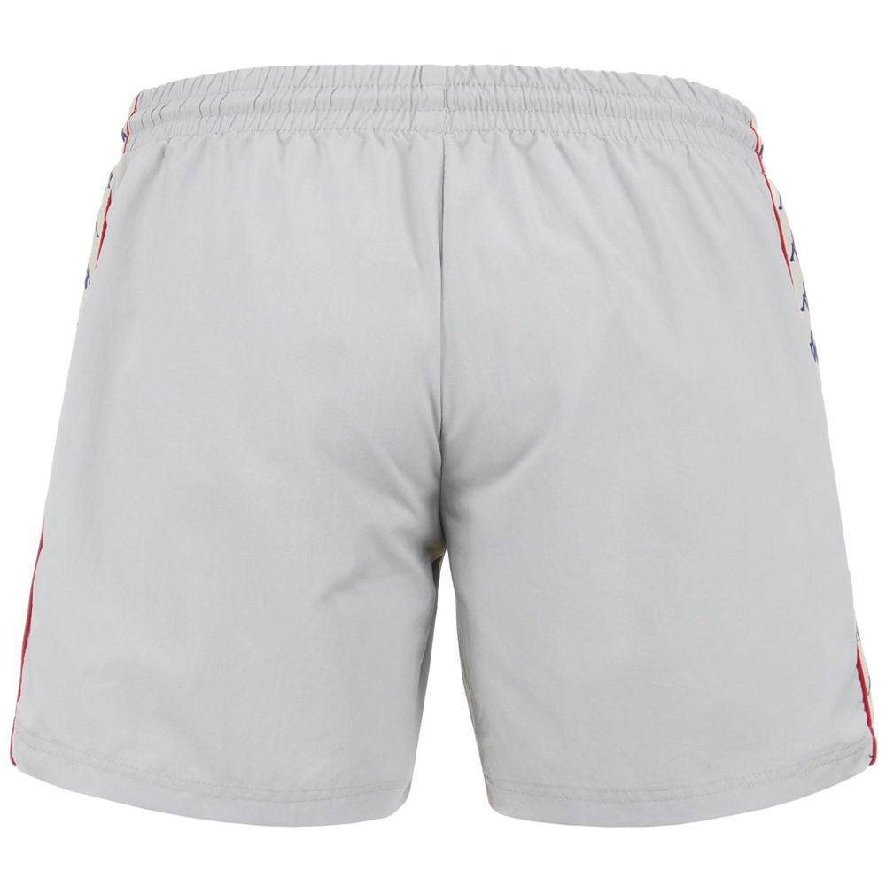 Men Kappa 222 Banda Coney Swimwear Grey | 541796-SKE