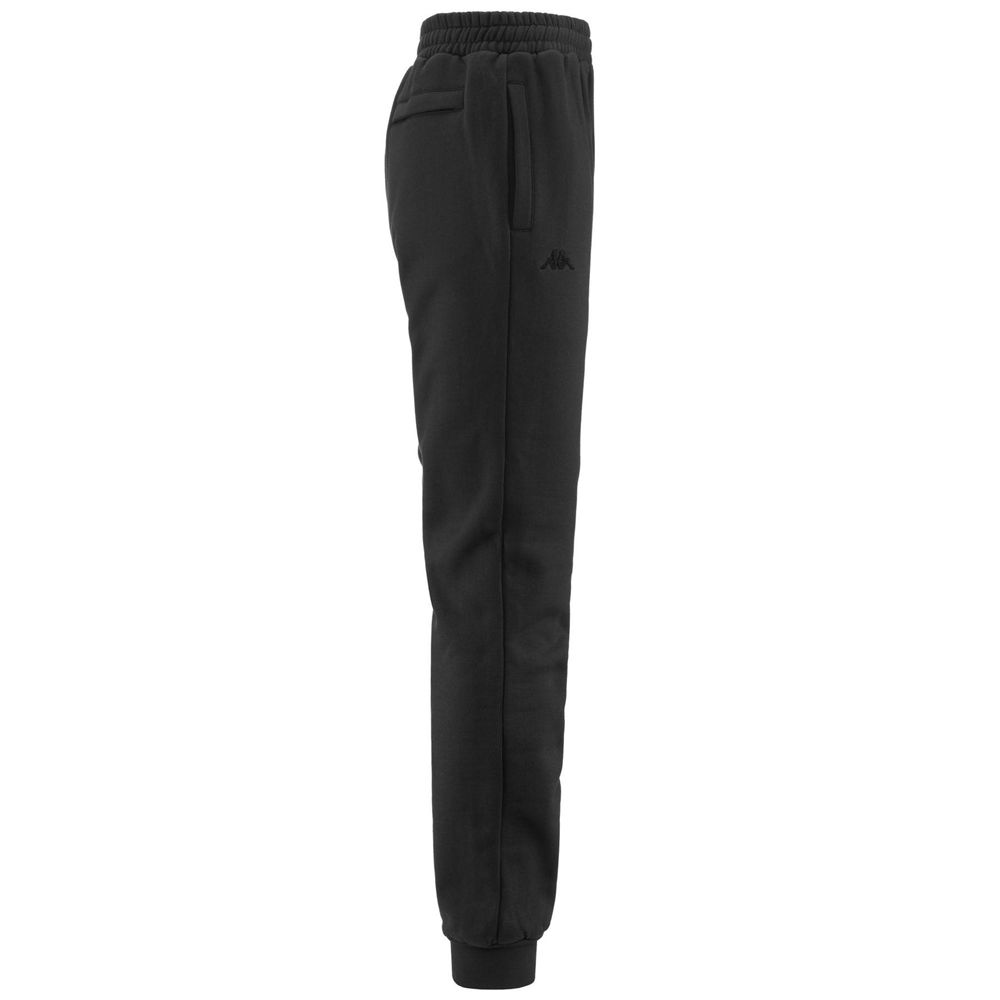 Men Kappa 222 Banda Gozzo Pants Black | 510762-VKJ