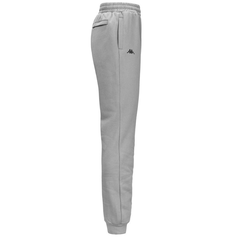 Men Kappa 222 Banda Gozzo Pants Grey | 274359-QGN