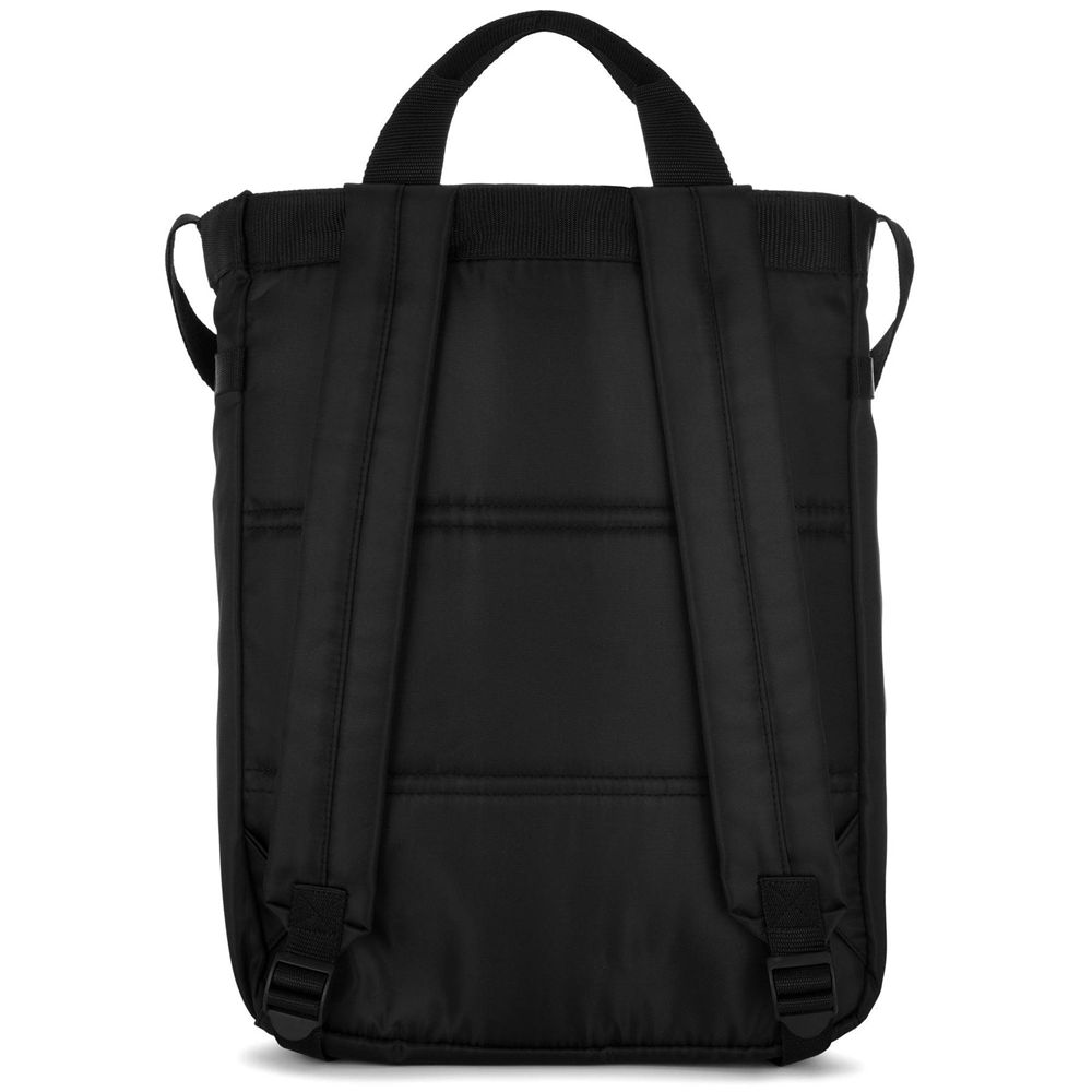 Men Kappa 222 Banda Nuti Backpack Black | 978563-UMO