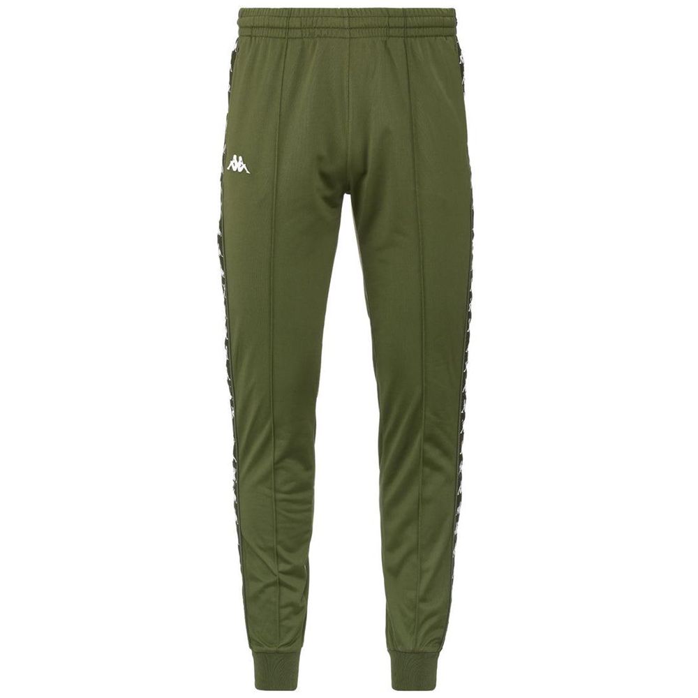 Men Kappa 222 Banda Rastoria Slim Pants Green | 304962-TYO