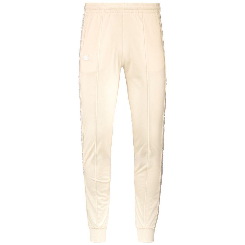 Men Kappa 222 Banda Rastoria Slim Pants Beige | 369524-IES