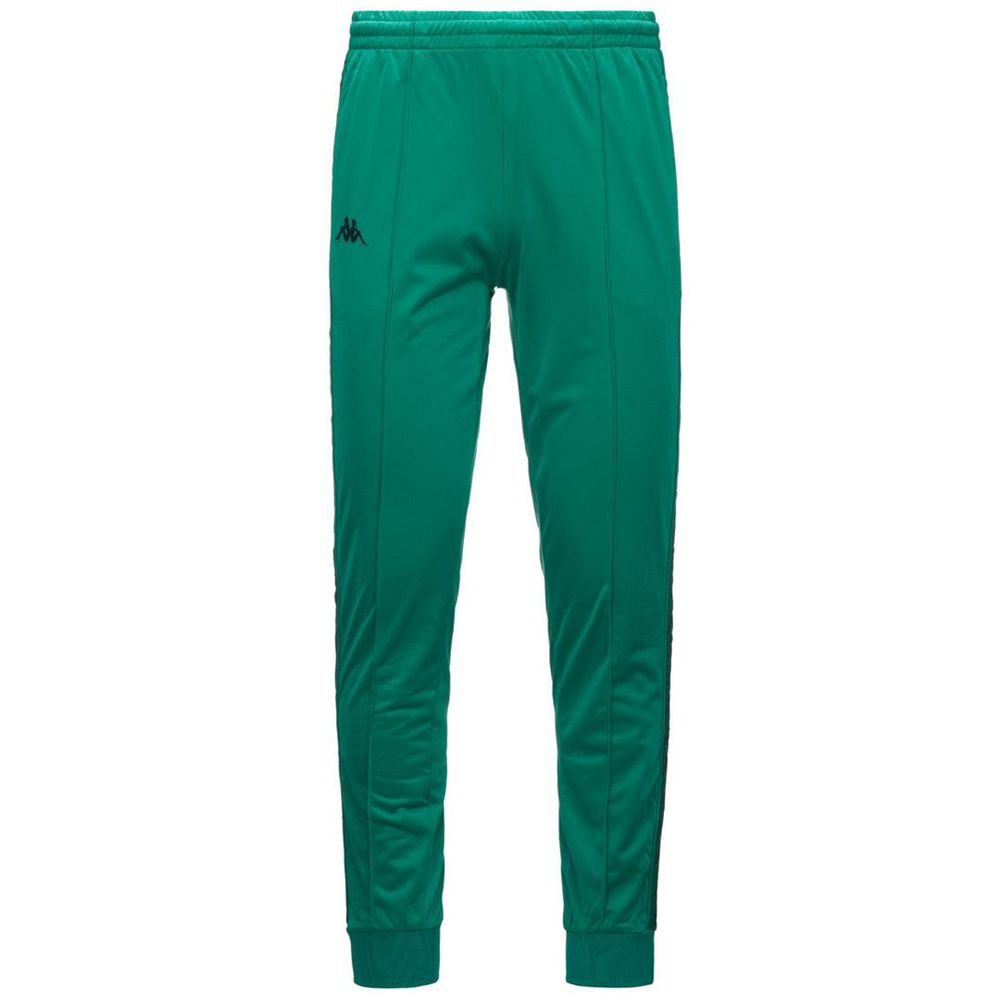 Men Kappa 222 Banda Rastoria Slim Pants Green | 426509-KVC