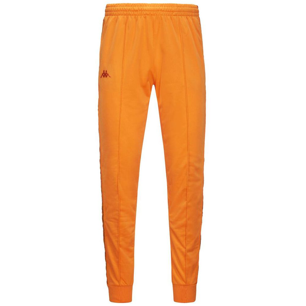 Men Kappa 222 Banda Rastoria Slim Pants Yellow | 143085-KFS