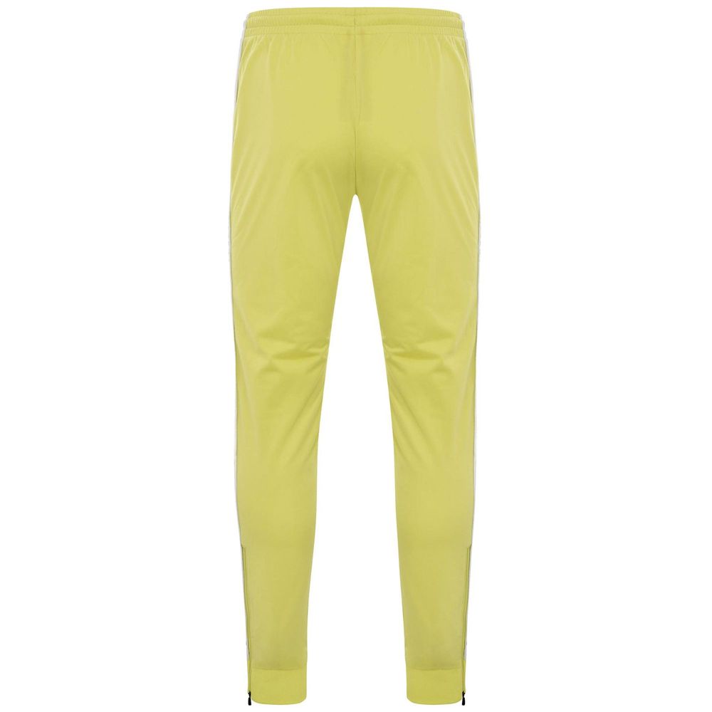 Men Kappa 222 Banda Rastoria Slim Pants Yellow | 415892-XFN