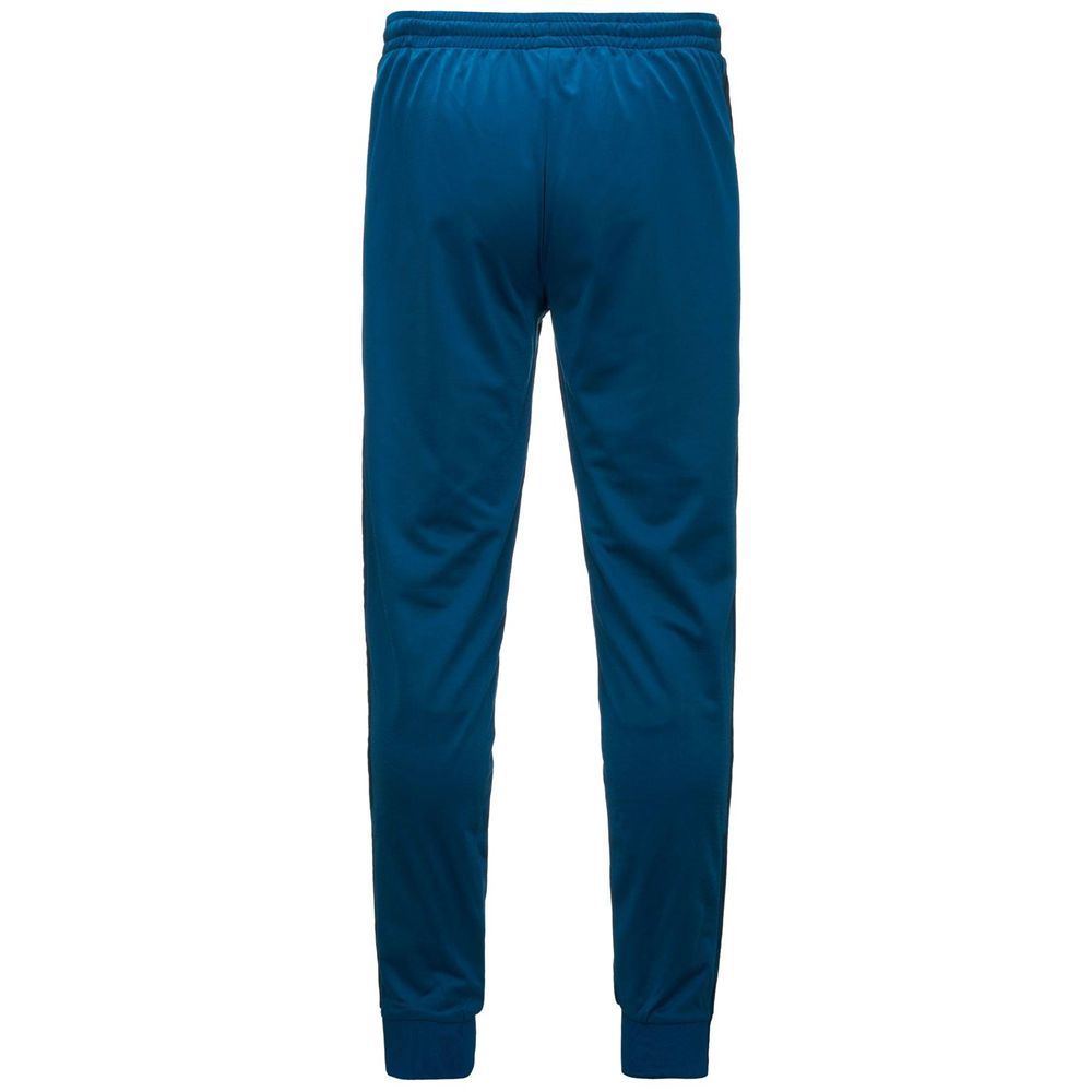 Men Kappa 222 Banda Rastoria Slim Pants Blue | 046378-HXI