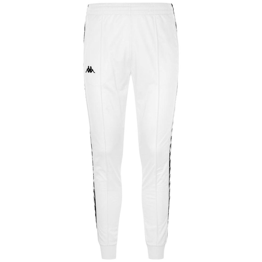 Men Kappa 222 Banda Rastoria Slim Pants White | 790245-QBV