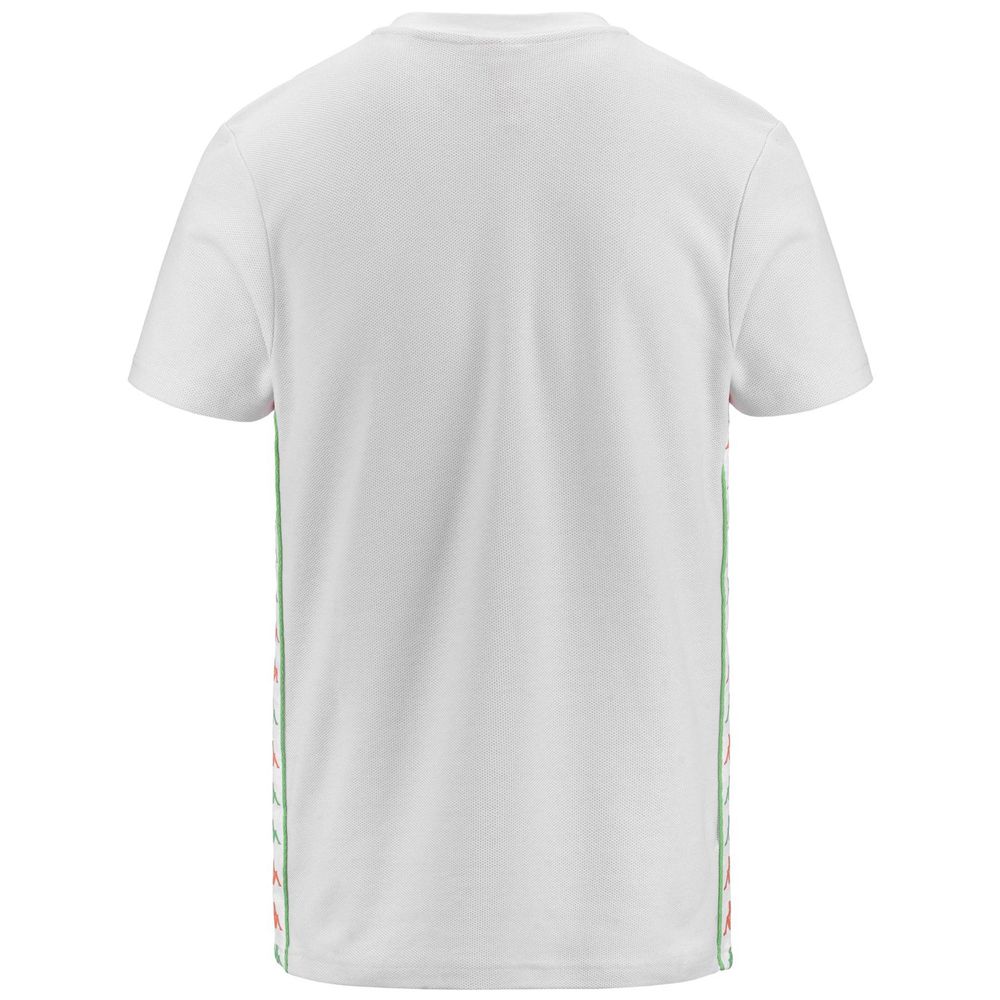 Men Kappa 222 Banda Selmo T-Shirt Grey | 217960-FRZ