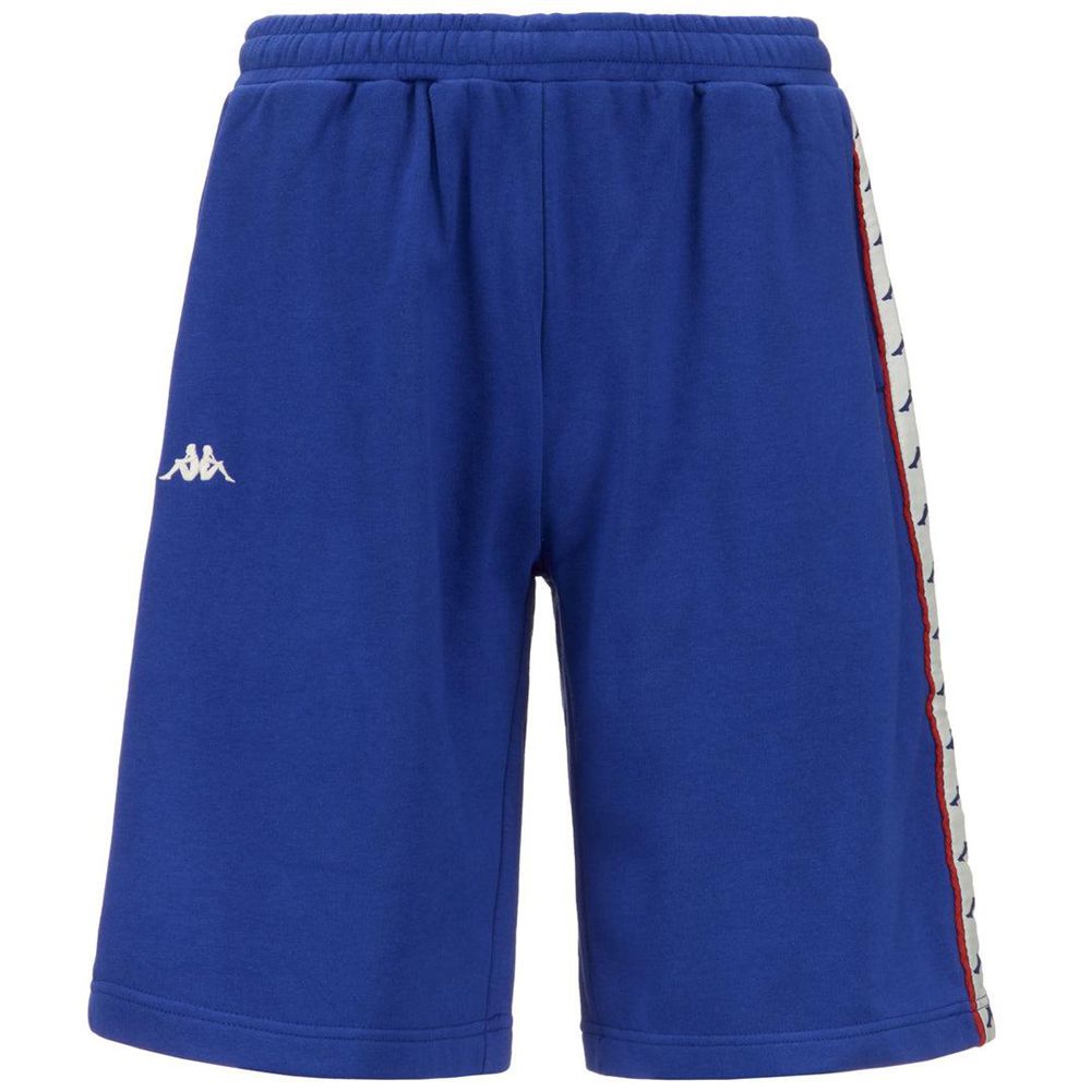 Men Kappa 222 Banda Surro Shorts Blue | 584127-OHU