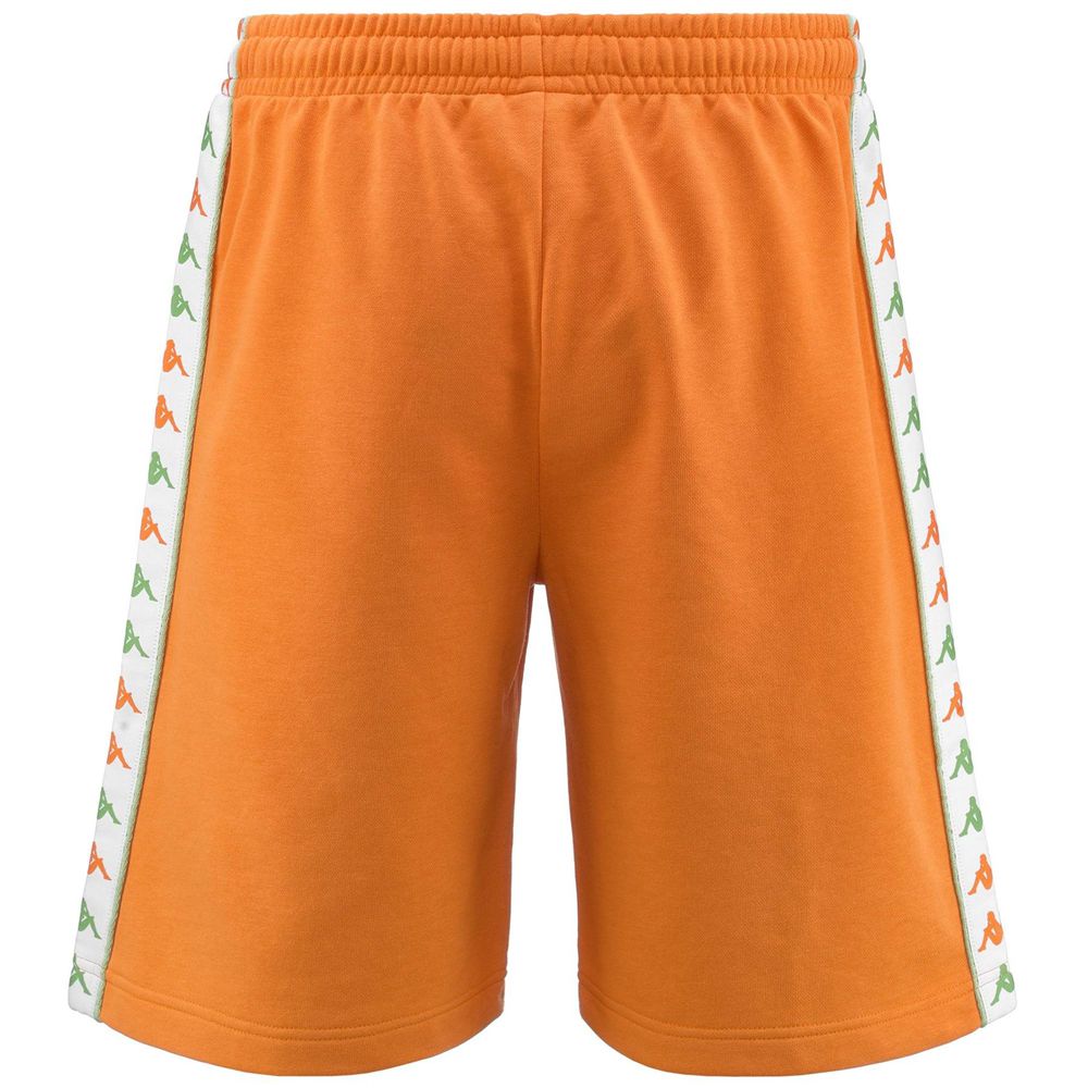 Men Kappa 222 Banda Treadsi Shorts Orange | 039187-SHL