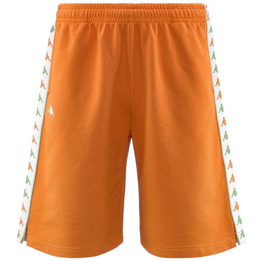 Men Kappa 222 Banda Treadsi Shorts Orange | 039187-SHL