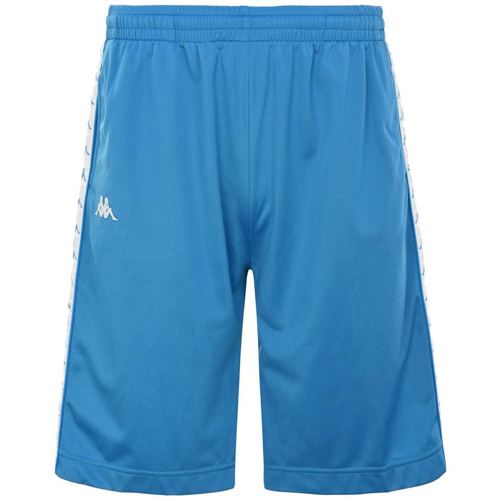 Men Kappa 222 Banda Treadwellz Shorts Blue | 246805-MST