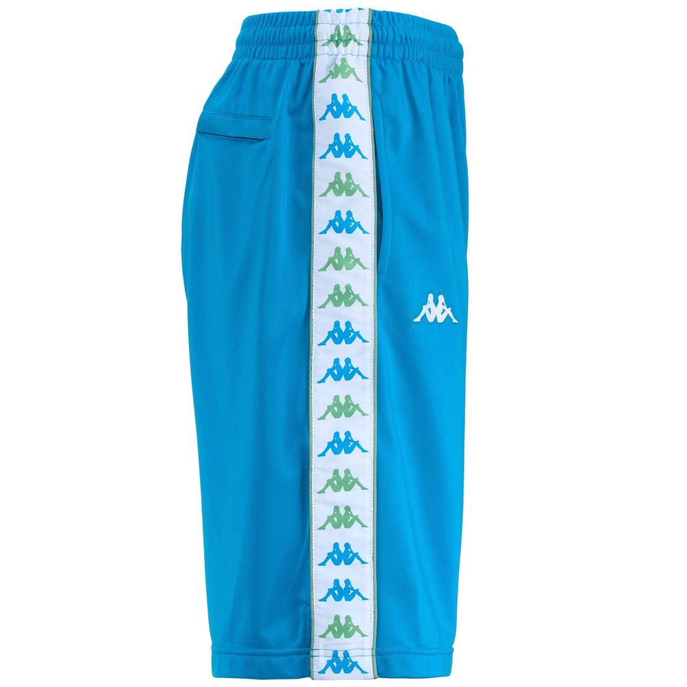 Men Kappa 222 Banda Treadwellzi Shorts Blue | 695748-CBS