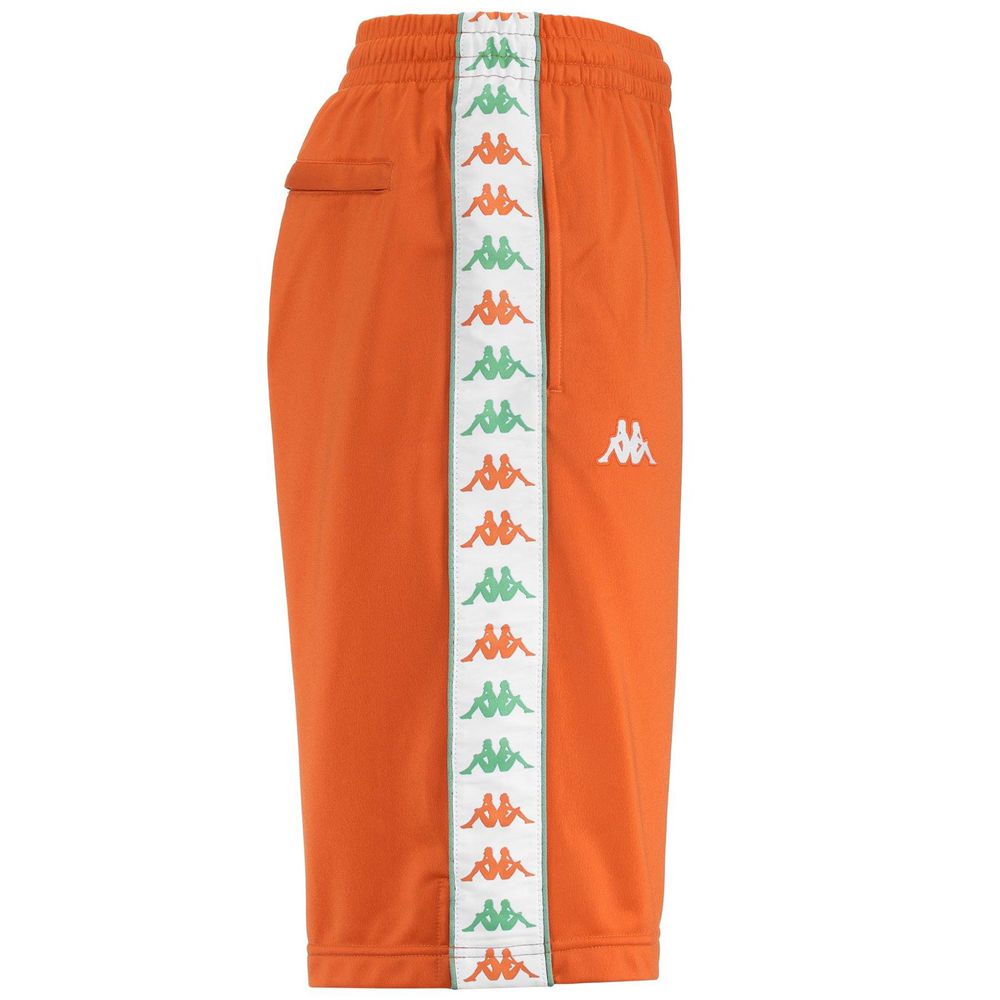 Men Kappa 222 Banda Treadwellzi Shorts Orange | 839570-FSJ