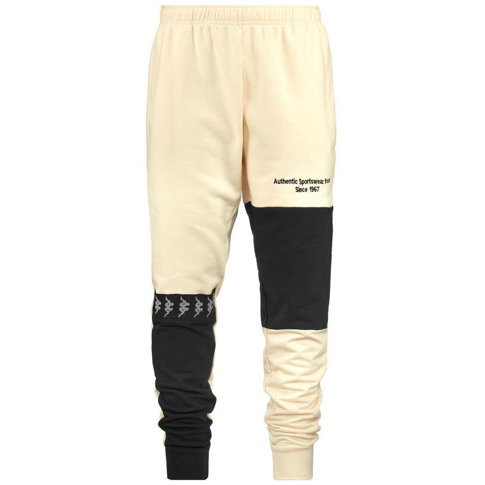 Men Kappa 222 Banda Venom Pants Beige | 659732-JDZ