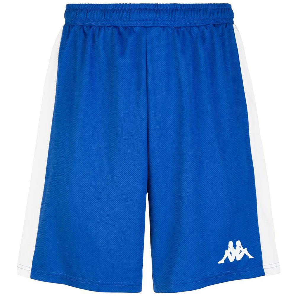 Men Kappa 4 Basket Caluso Shorts Blue | 201584-JCI