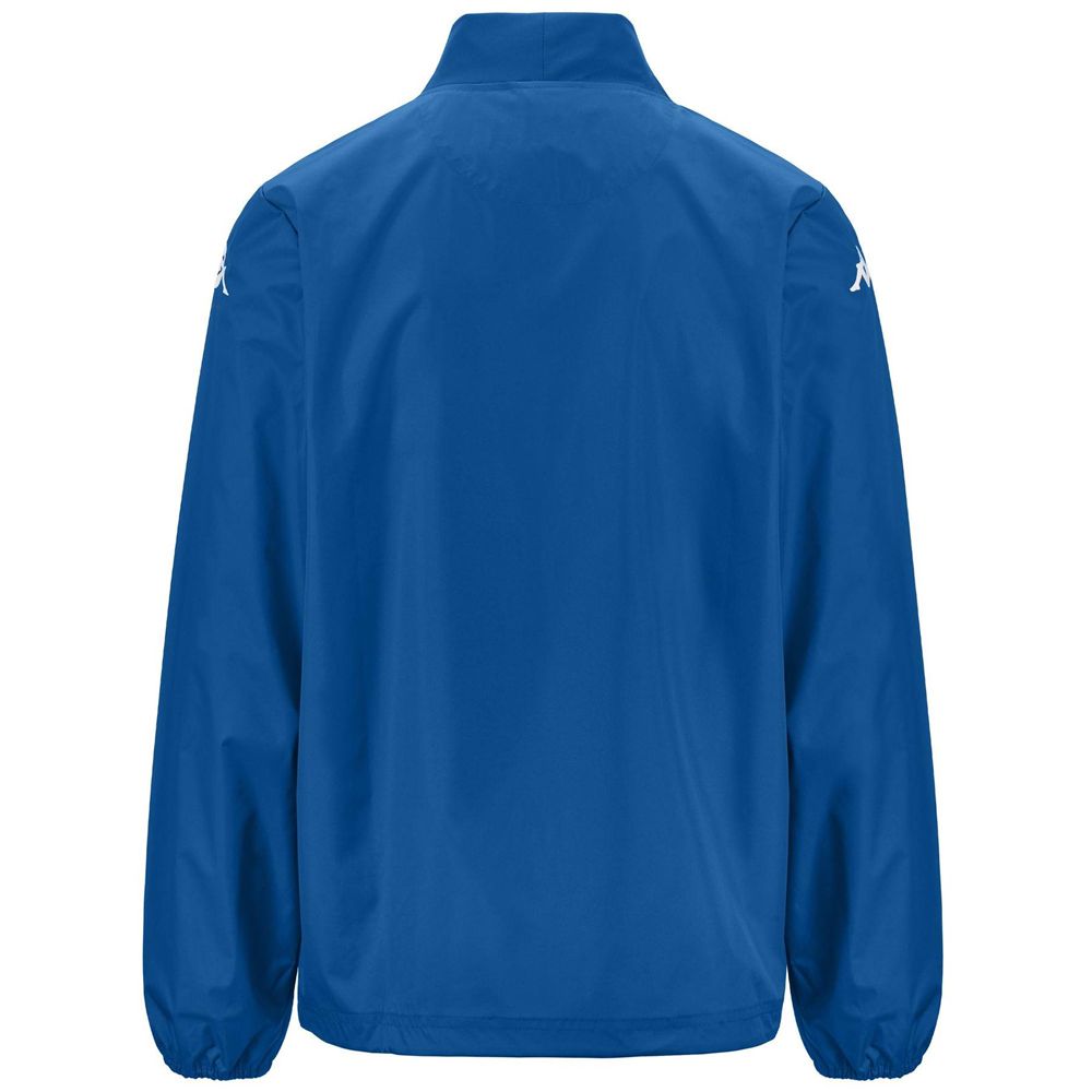 Men Kappa 4 Football Burner Sweater Blue | 478952-FMP