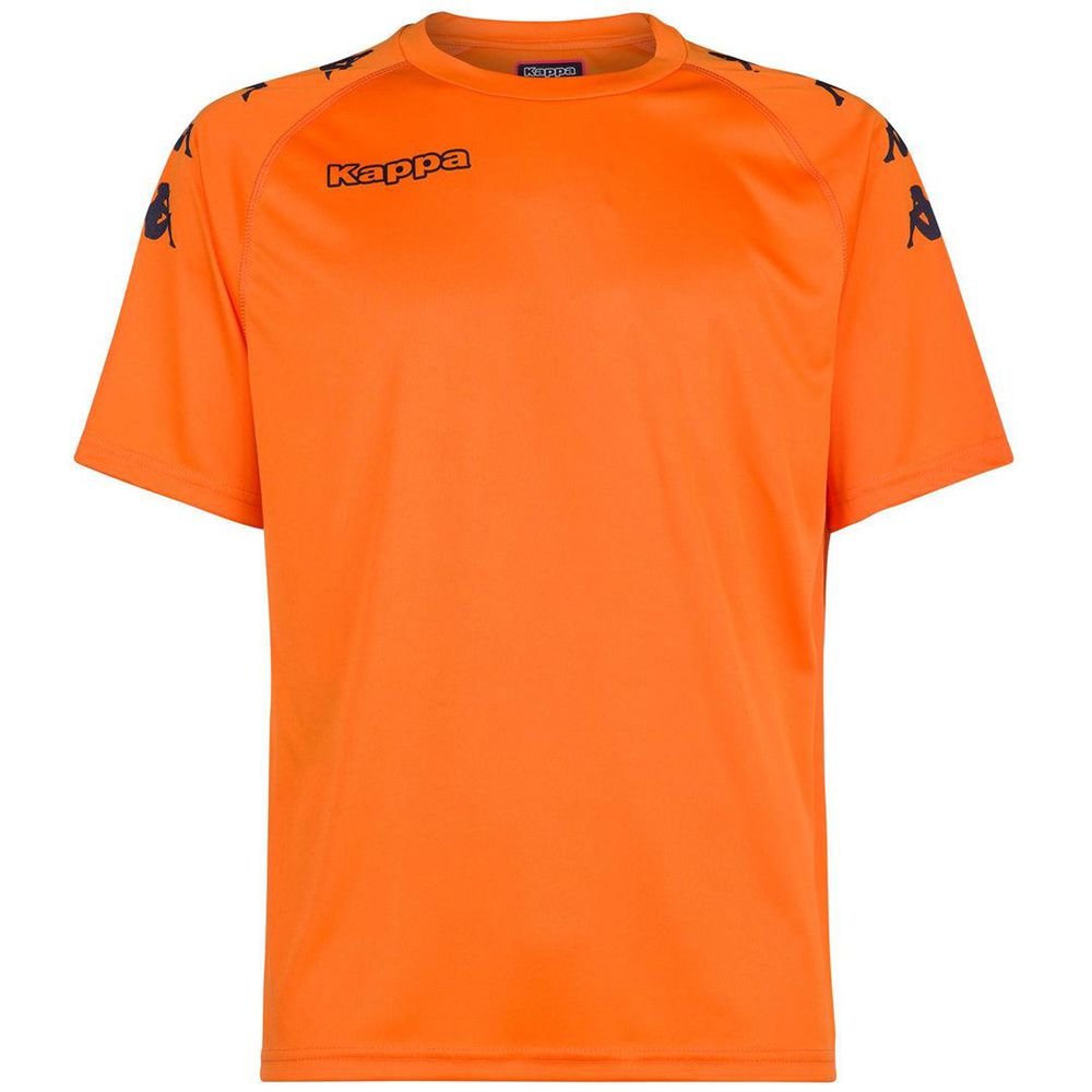 Men Kappa 4 Football Castolo Jersey Orange | 291758-OUT