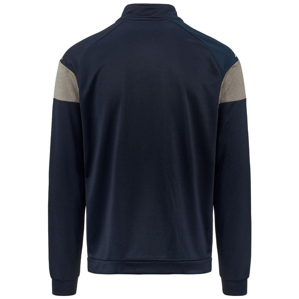 Men Kappa 4 Football Dacone Jacket Navy | 619840-CRD