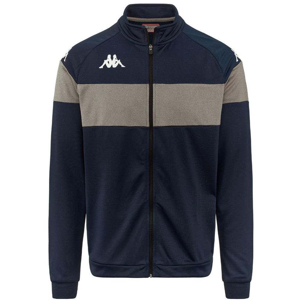 Men Kappa 4 Football Dacone Jacket Navy | 619840-CRD