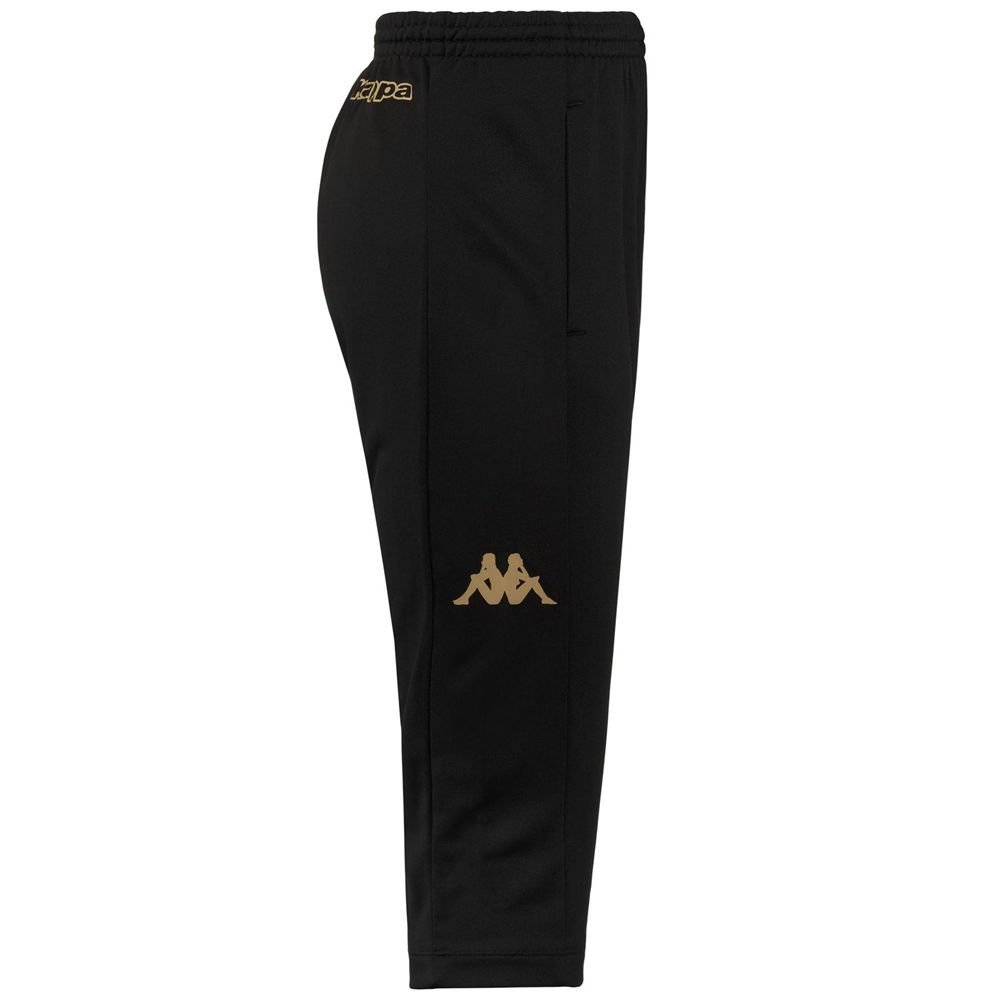 Men Kappa 4 Football Destre Pants Black | 387465-OEM