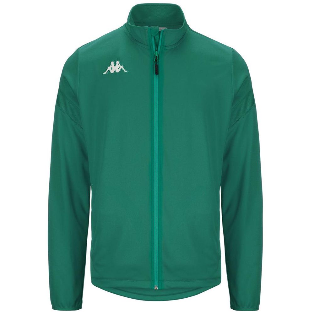 Men Kappa 4 Football Dolvio Jacket Green | 798246-AZF