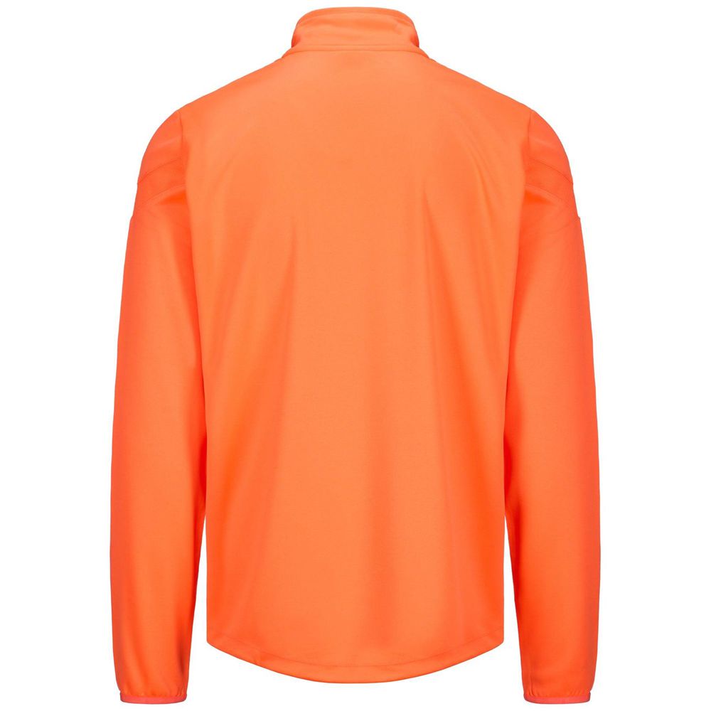 Men Kappa 4 Football Dolvio Jacket Orange | 281573-BYQ