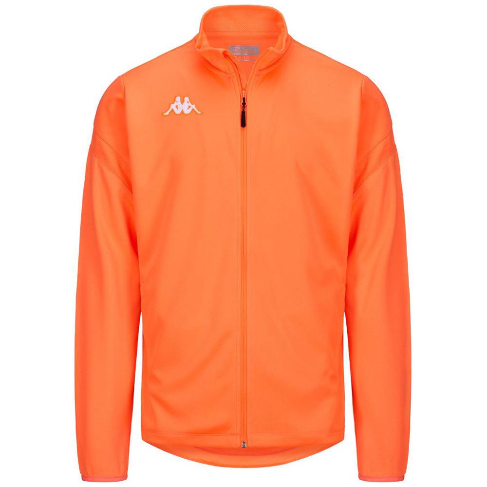 Men Kappa 4 Football Dolvio Jacket Orange | 281573-BYQ