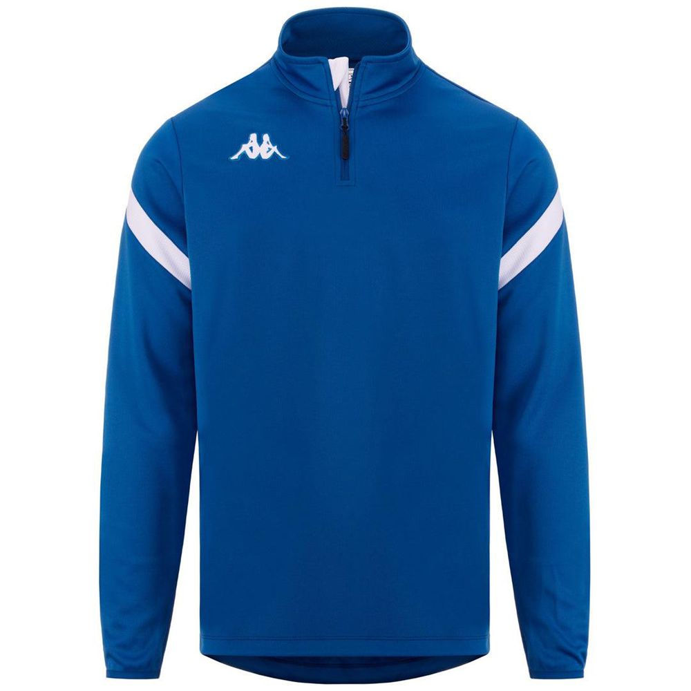 Men Kappa 4 Football Dolvole Sweater Blue | 730841-RCO