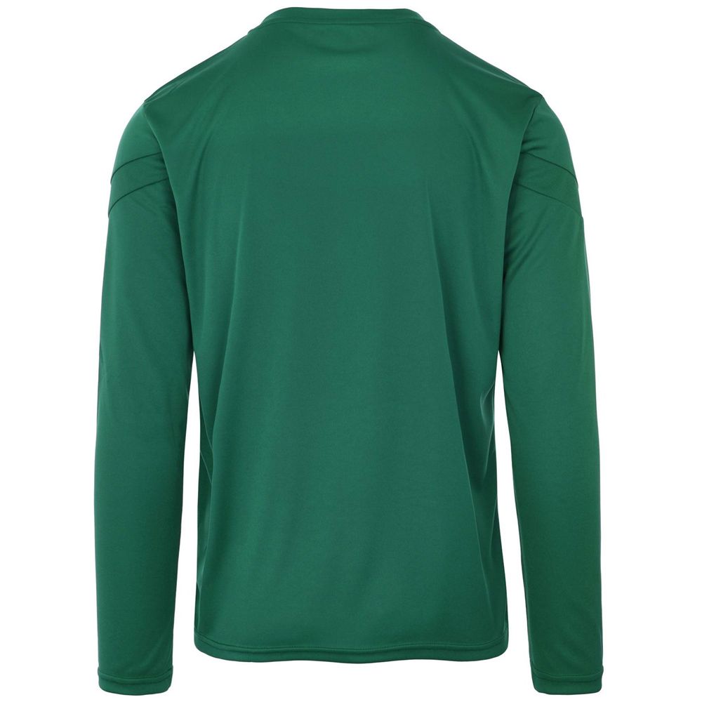 Men Kappa 4 Football Dovol Jersey Green | 541602-ZYO