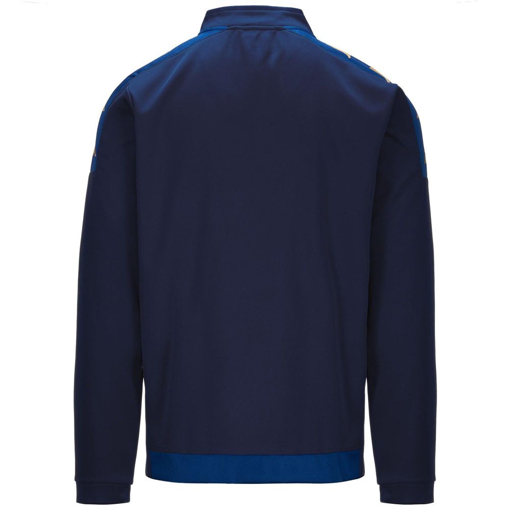 Men Kappa 4 Football Gassolo Sweater Navy | 974631-HDN