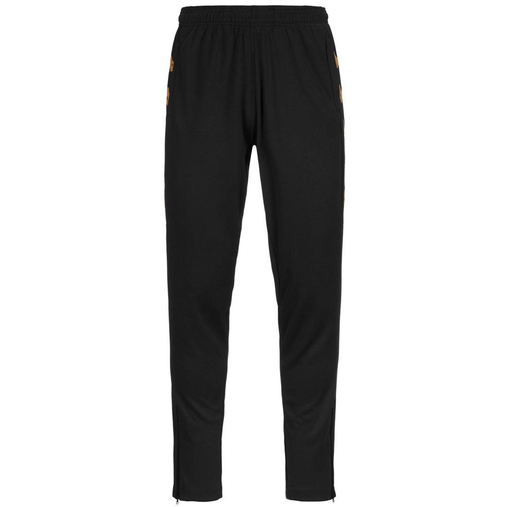 Men Kappa 4 Football Gaston Pants Black | 068279-ZGC