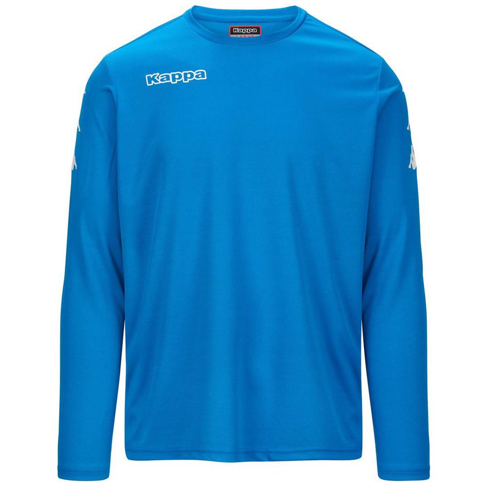 Men Kappa 4 Football Gk Tee Jersey Blue | 018936-FNY