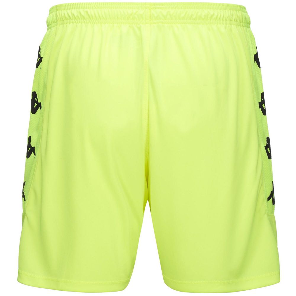 Men Kappa 4 Football Gondo Shorts Green | 803261-SCY