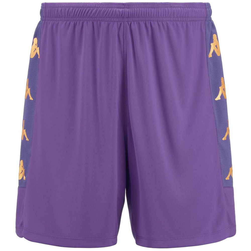 Men Kappa 4 Football Gondo Shorts Purple | 801396-MFY