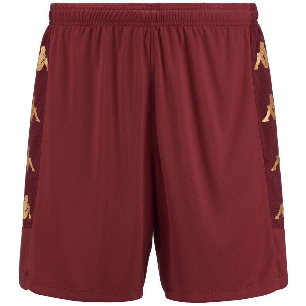 Men Kappa 4 Football Gondo Shorts Red | 801256-EKW