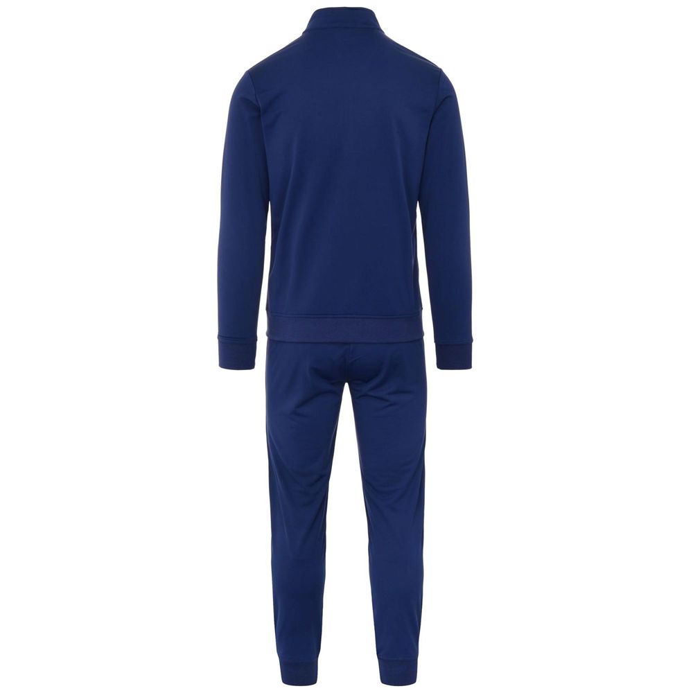 Men Kappa 4 Football Nabeco Tracksuit Blue | 984237-SBA