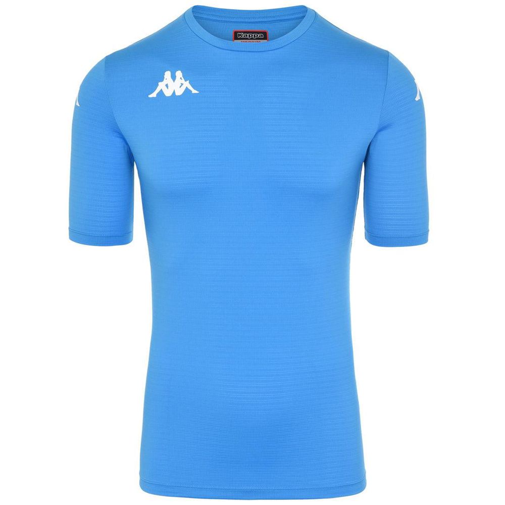 Men Kappa 4 Football Narsat Jersey Blue | 312487-JCA